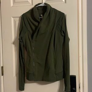 Lululemon olive bhatki jacket size 10